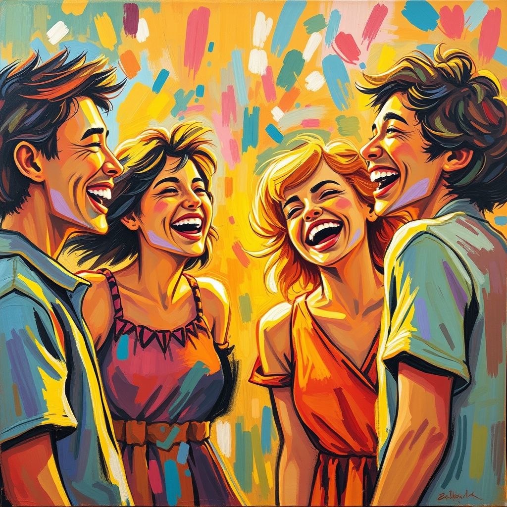 เสียงหัวเราะ: ความสุขในงานศิลปะ